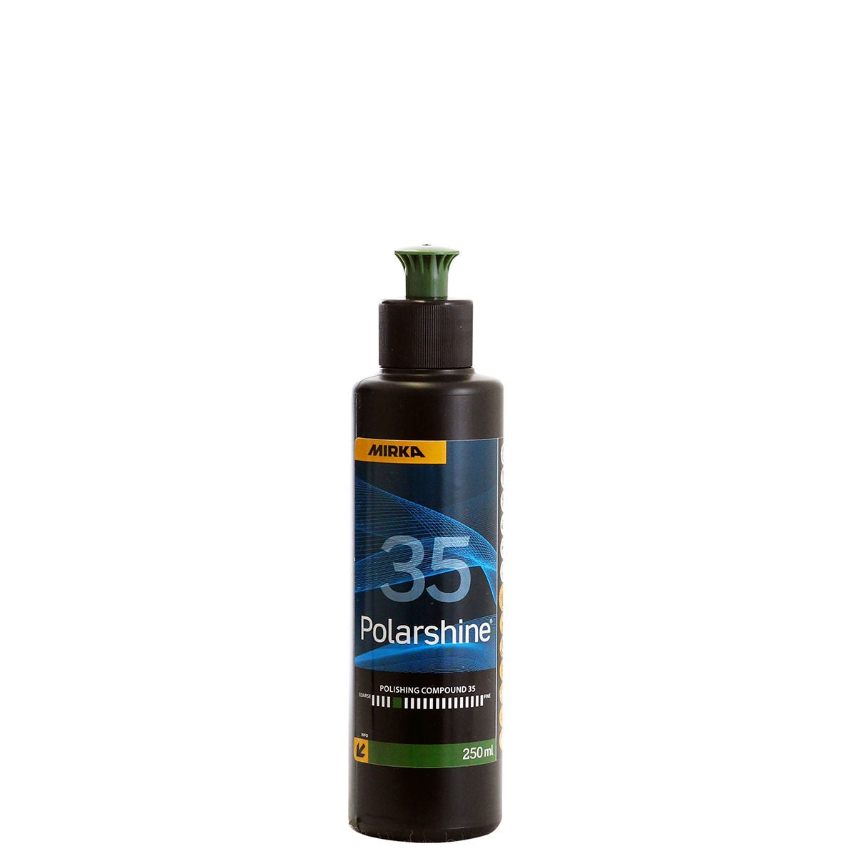 Mirka Polarshine 35 coarse polishing compound 250 mL bottle