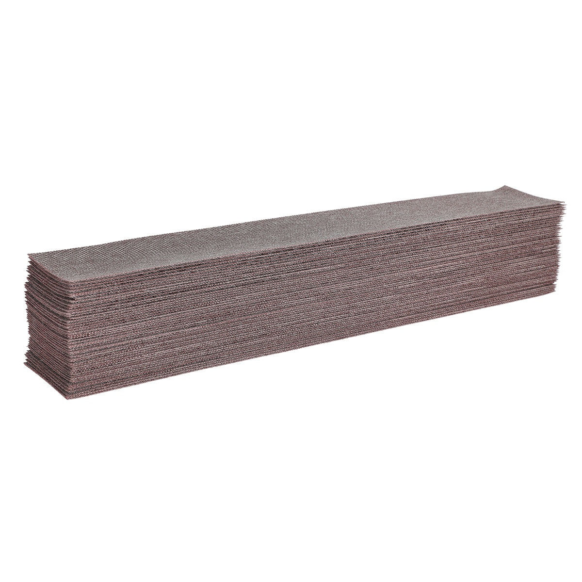 Stack of Mirka Abranet P80 mesh sanding sheets