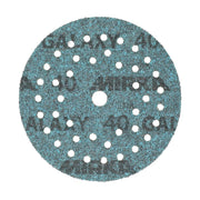 Mirka Galaxy 5-in. 40 grit Multifit sanding disc with universal hole pattern