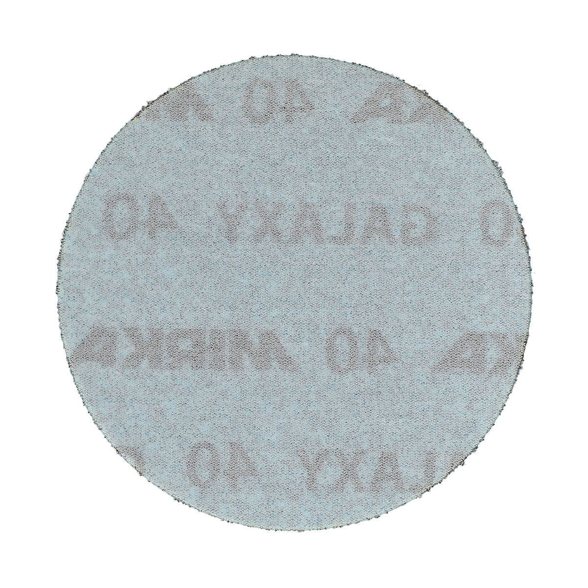 Mirka Galaxy 5-in. 40 grit grip sanding disc back view