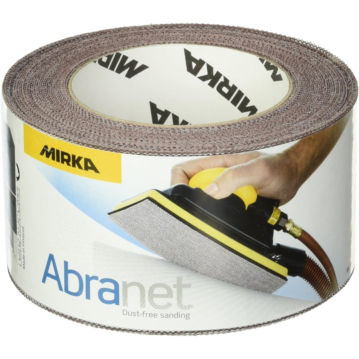 Mirka Abranet 2-3/4-in. x 30-ft P180 mesh sanding roll for dust-free sanding
