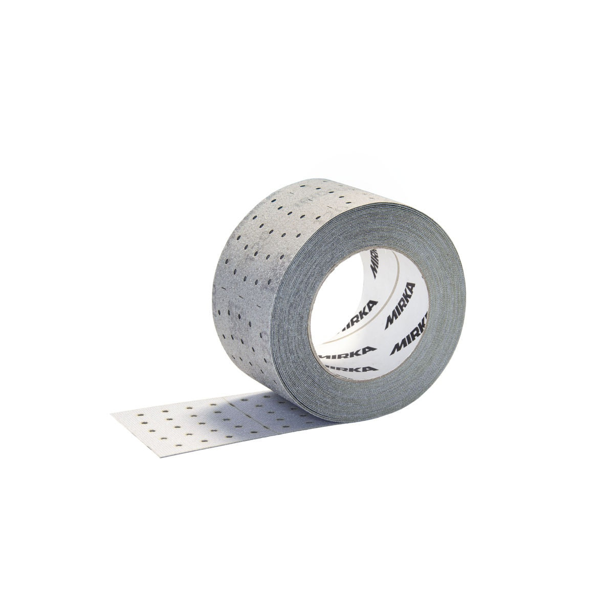 Mirka Iridium 2.75-in. x 33.5-ft. 80 grit perforated grip sanding roll with 20 holes