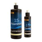 Mirka Polarshine 15 polishing compound bottles, 1 liter and 250 ml