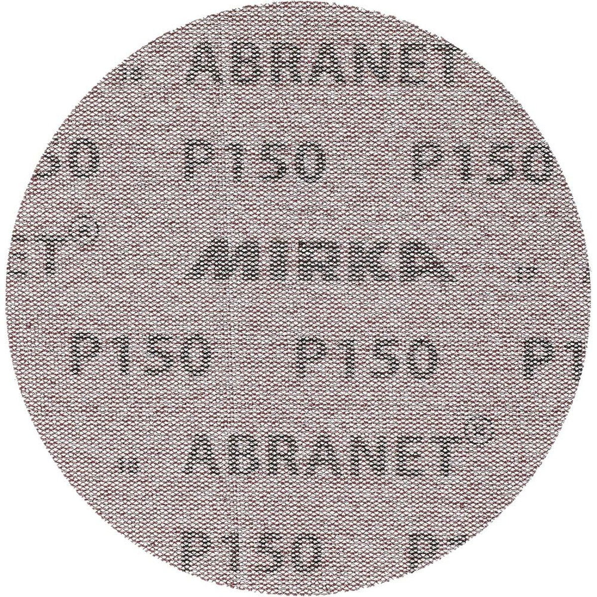 Mirka Abranet 5-in. P150 mesh sanding disc front view