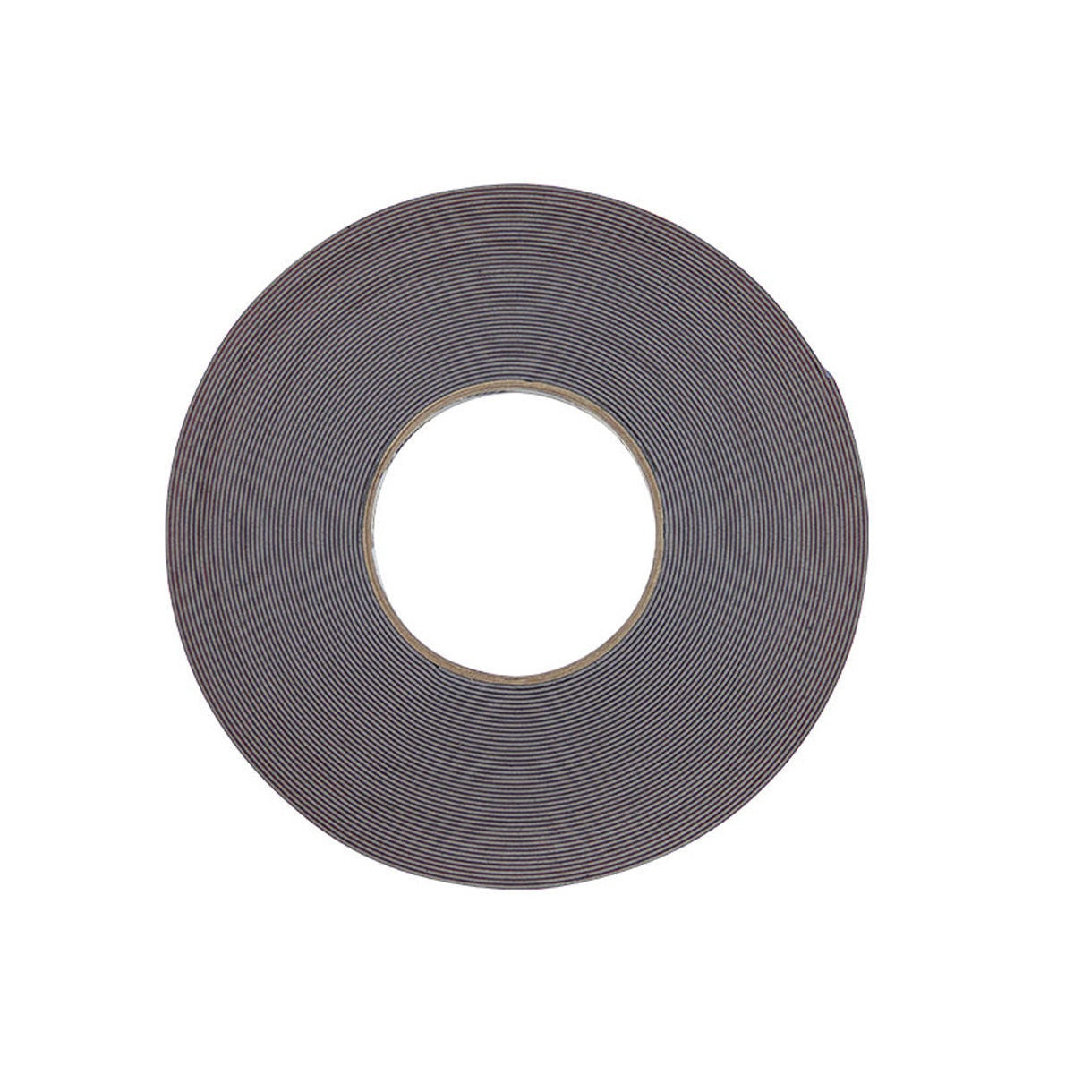 Mirka grey acrylic double-sided foam tape roll top view