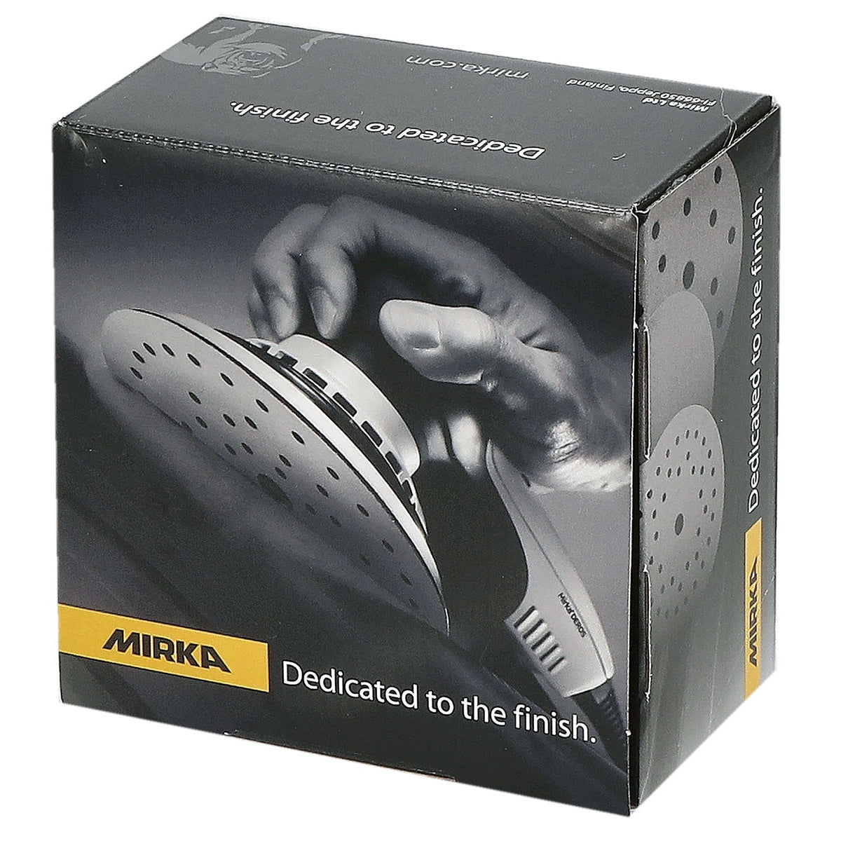 Mirka Gold Multifit sanding disc retail packaging box