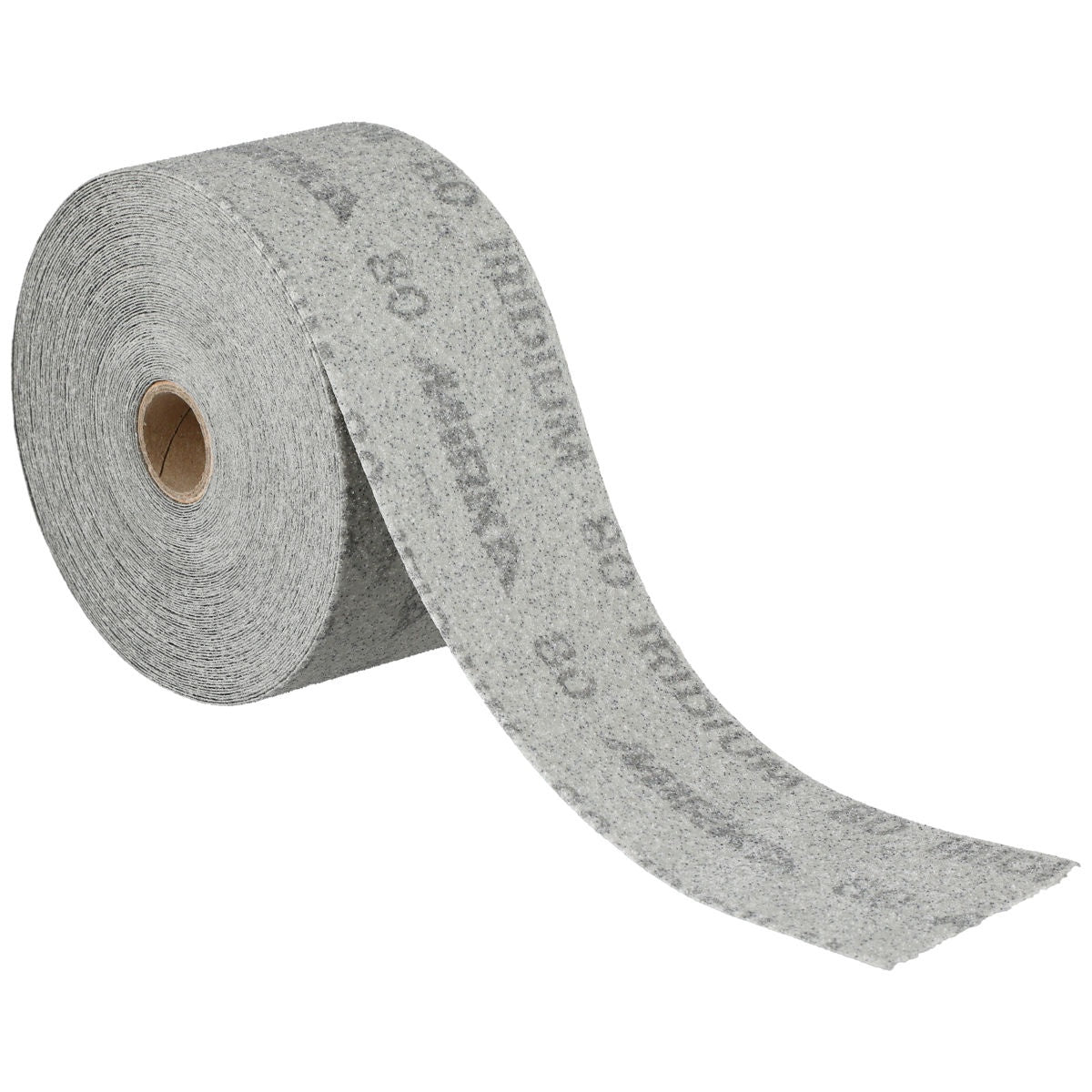 Mirka Iridium 2.75-in. x 60-ft. 80 grit PSA sanding roll