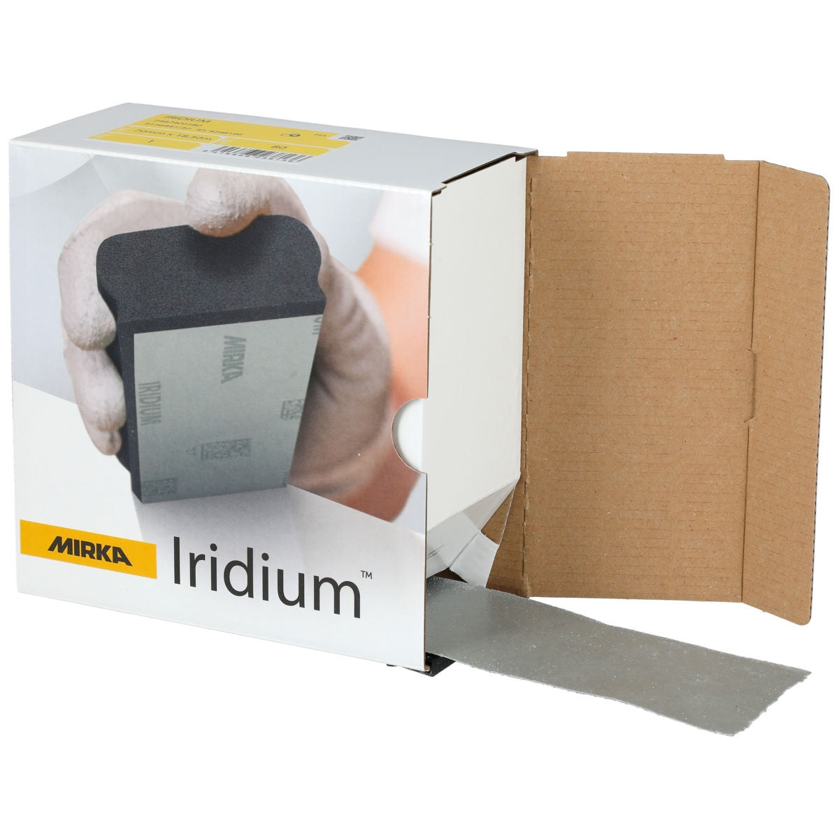 Mirka Iridium sanding roll in dispenser box