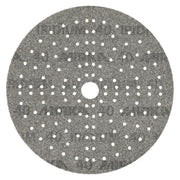 Mirka Iridium 8-in. 40 grit grip sanding disc with 133-hole pattern
