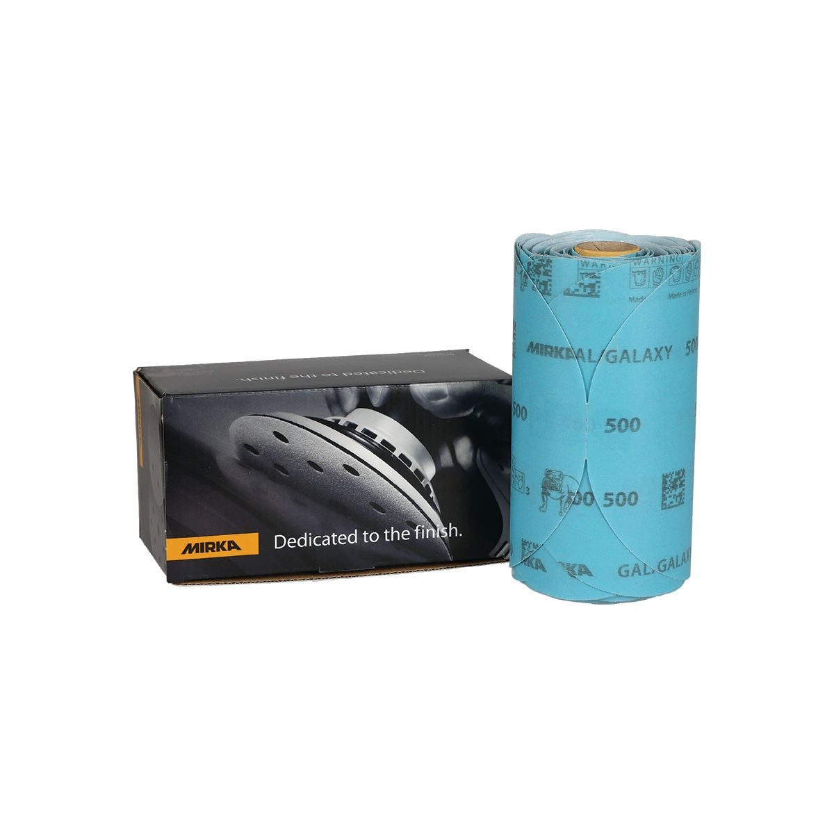 Mirka Galaxy sanding disc linkroll with product box