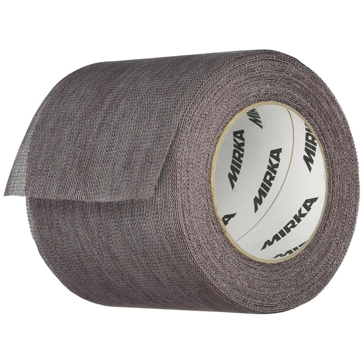 Mirka Abranet 320 grit mesh sanding roll, 4-1/2 in. x 10 yd., hook and loop