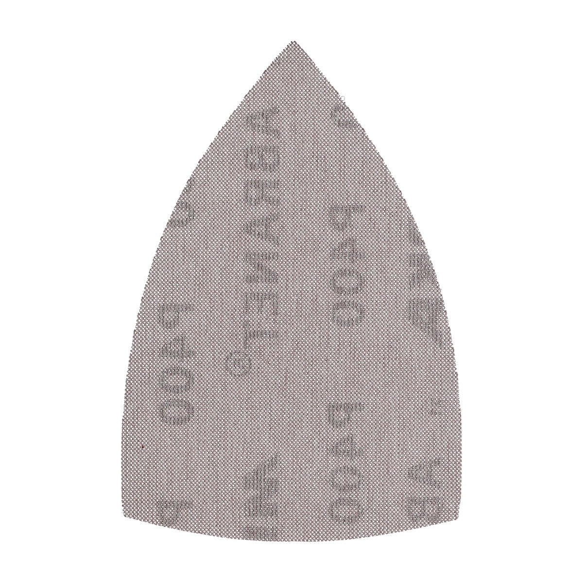 Mirka Abranet P80 grip triangle sanding sheet, 4 x 6 x 6-in.