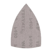 Mirka Abranet P80 grip triangle sanding sheet, 4 x 6 x 6-in.
