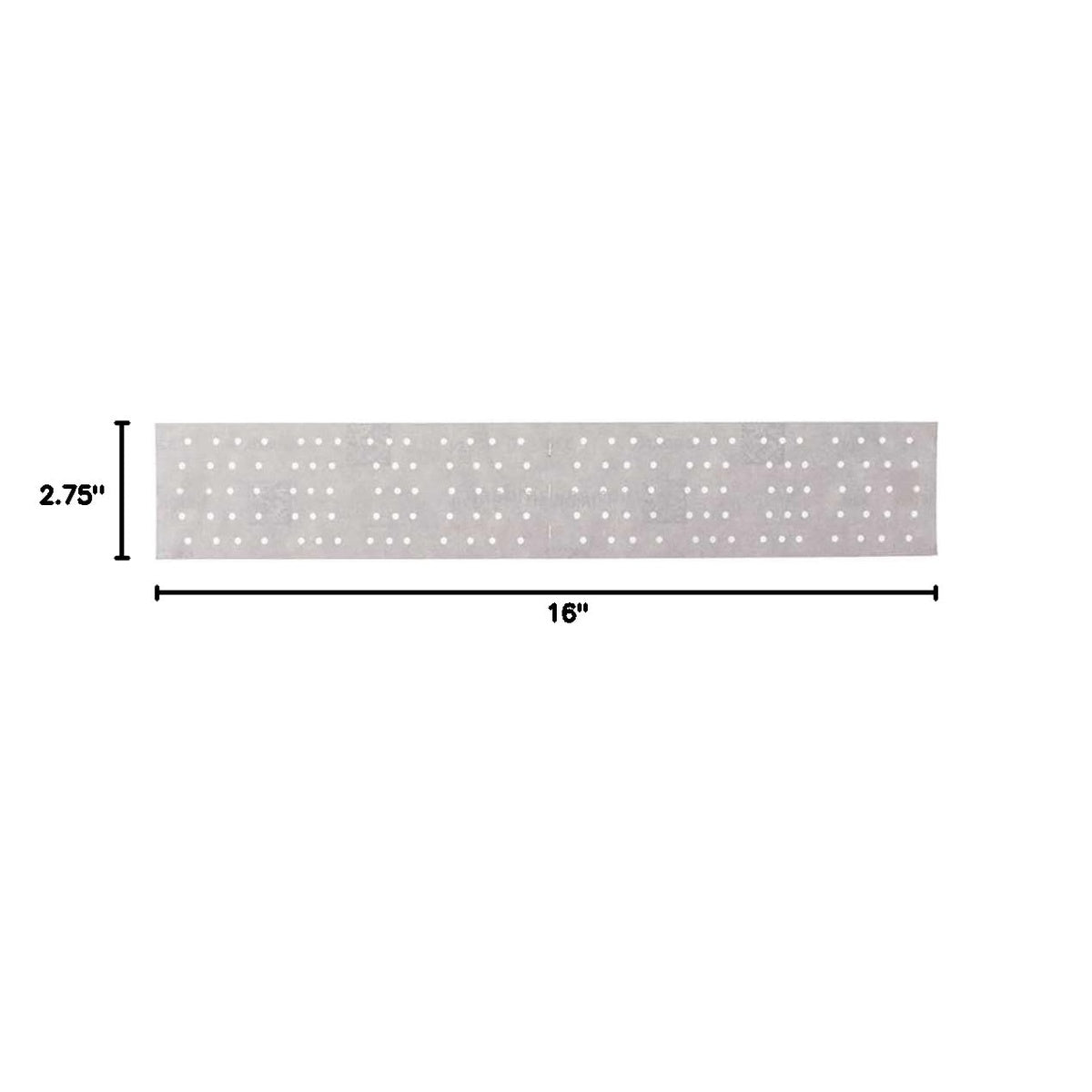 Mirka Iridium 2.75-in. x 16-in. perforated sanding strip, 150 grit