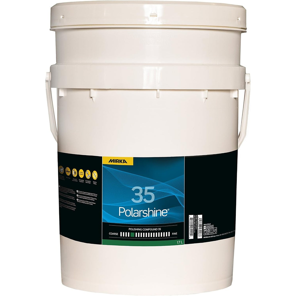 Mirka Polarshine 35 polishing compound 17 L pail