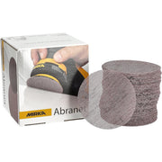 Mirka Abranet 3-in. mesh sanding discs 50-pack with product box