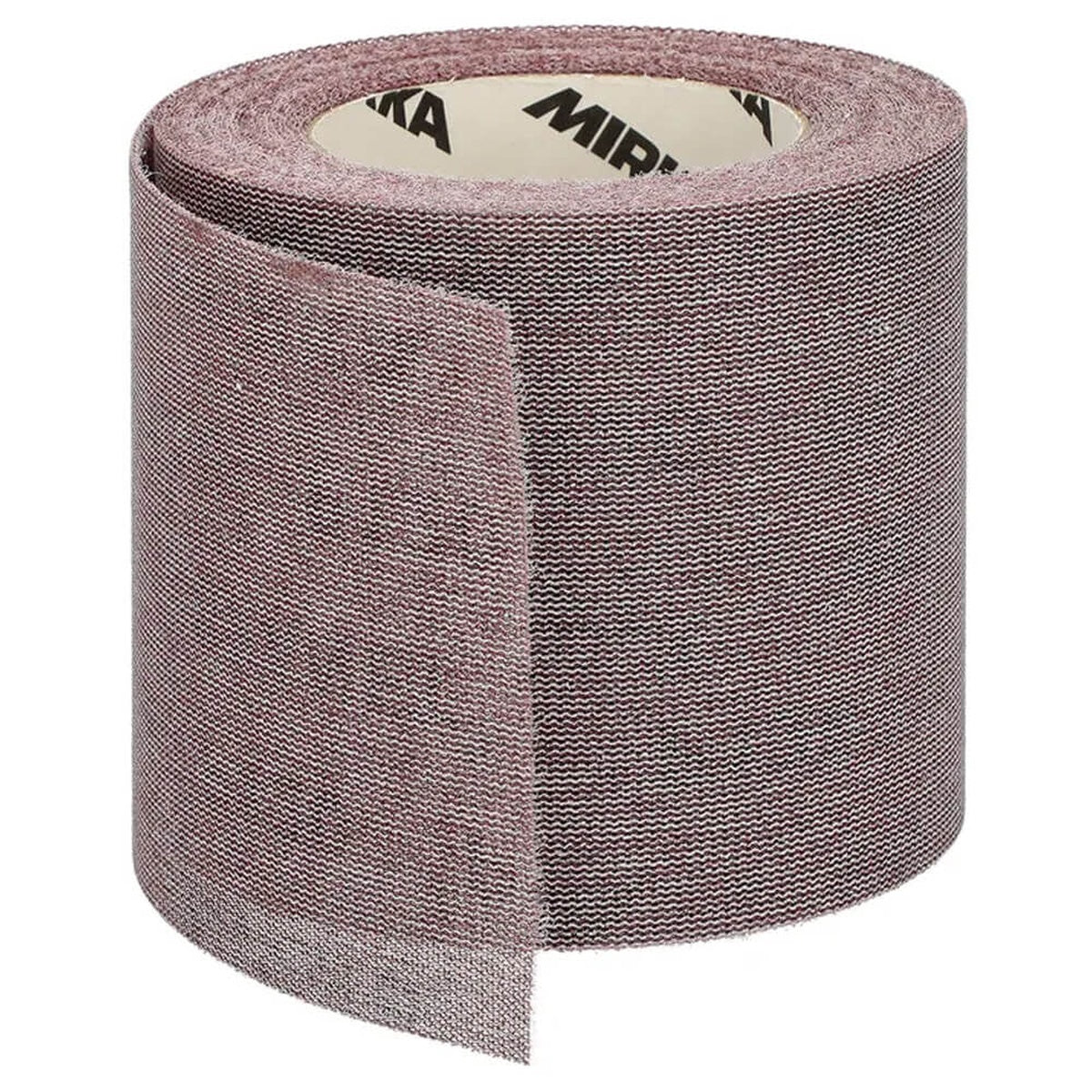 Close-up of Mirka Abranet mesh sanding roll