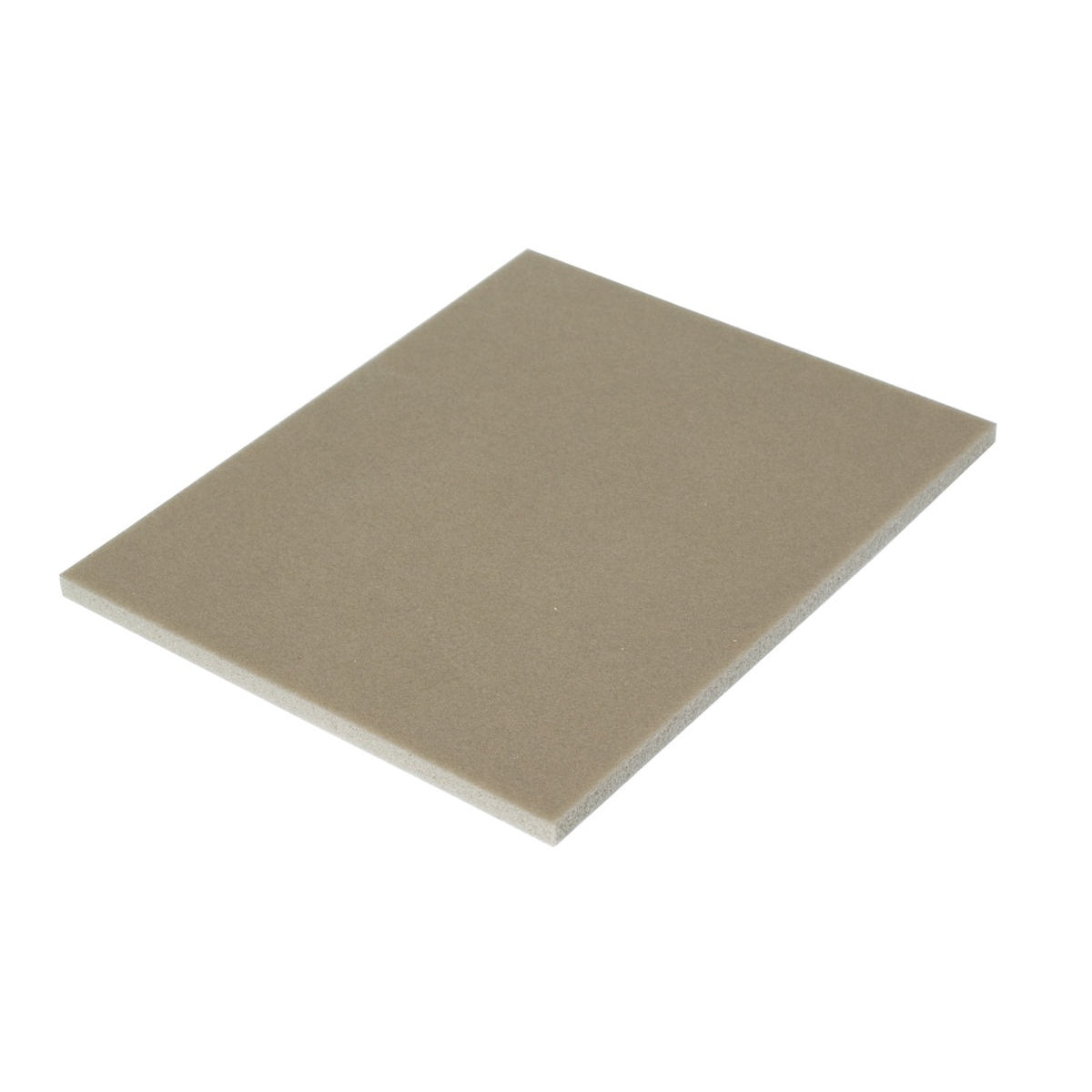 Mirka soft 1-sided sanding pad, 115 x 140 mm, grey hand sanding sponge