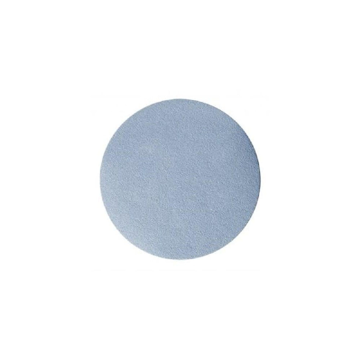 Close-up of Mirka Q.Silver 5-in. 120 grit PSA sanding disc