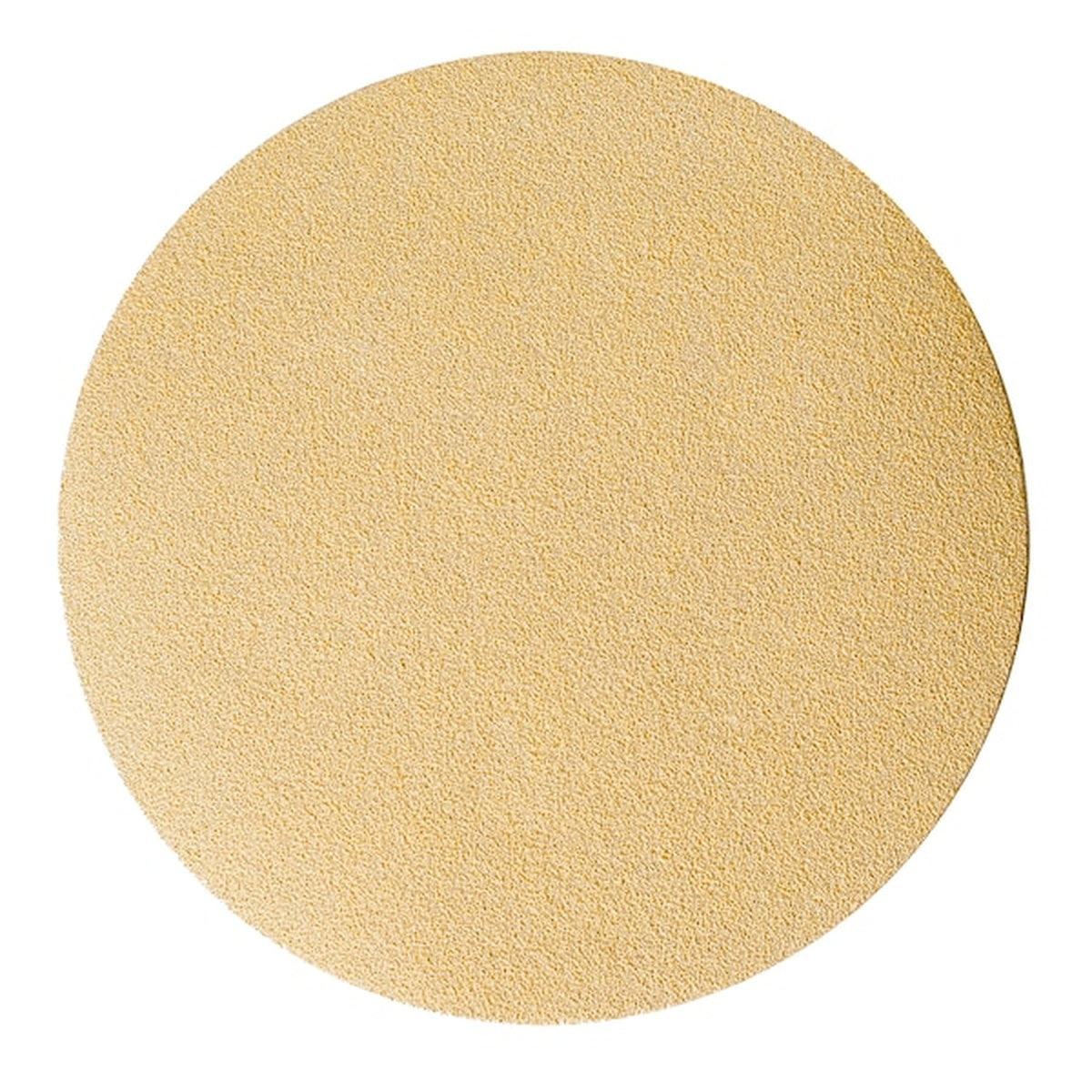 Mirka Gold 8-in. PSA sanding disc, 180 grit, beige abrasive disc
