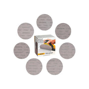 Mirka Abranet 6-in. assorted mesh sanding discs, 35-piece pack with 80-600 grit discs