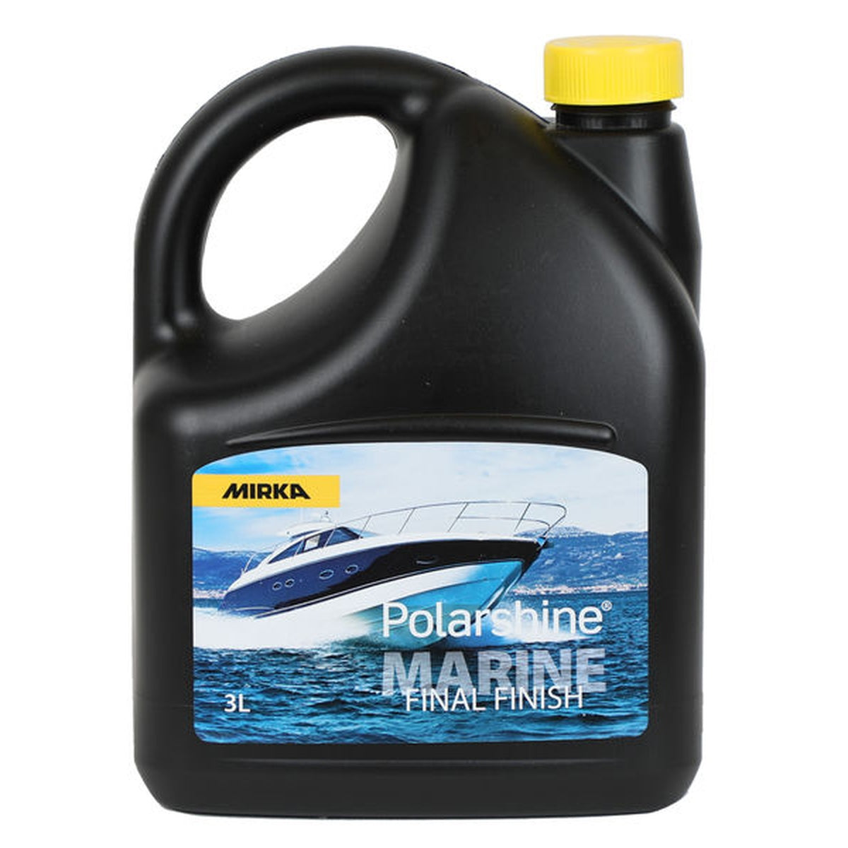 Mirka Polarshine Marine Final Finish 3-l bottle front view