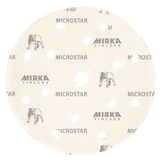 Mirka Microstar 6-in. 15-hole P2000 film-back grip sanding disc