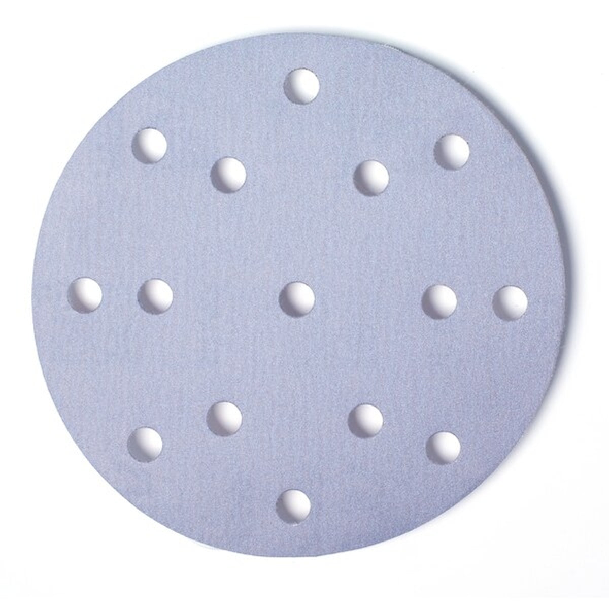 Mirka Q.Silver 6-in. 15-hole hook and loop sanding disc, P320 grit