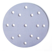 Mirka Q.Silver 6-in. 15-hole hook and loop sanding disc, P320 grit