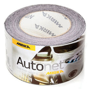 Mirka Autonet P120 mesh sanding roll, 2-3/4-in. x 33.5-ft., gray abrasive roll