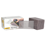 Mirka Abranet 2-3/4 x 5-in. 120 grit mesh sanding sheets, 50-pack with box