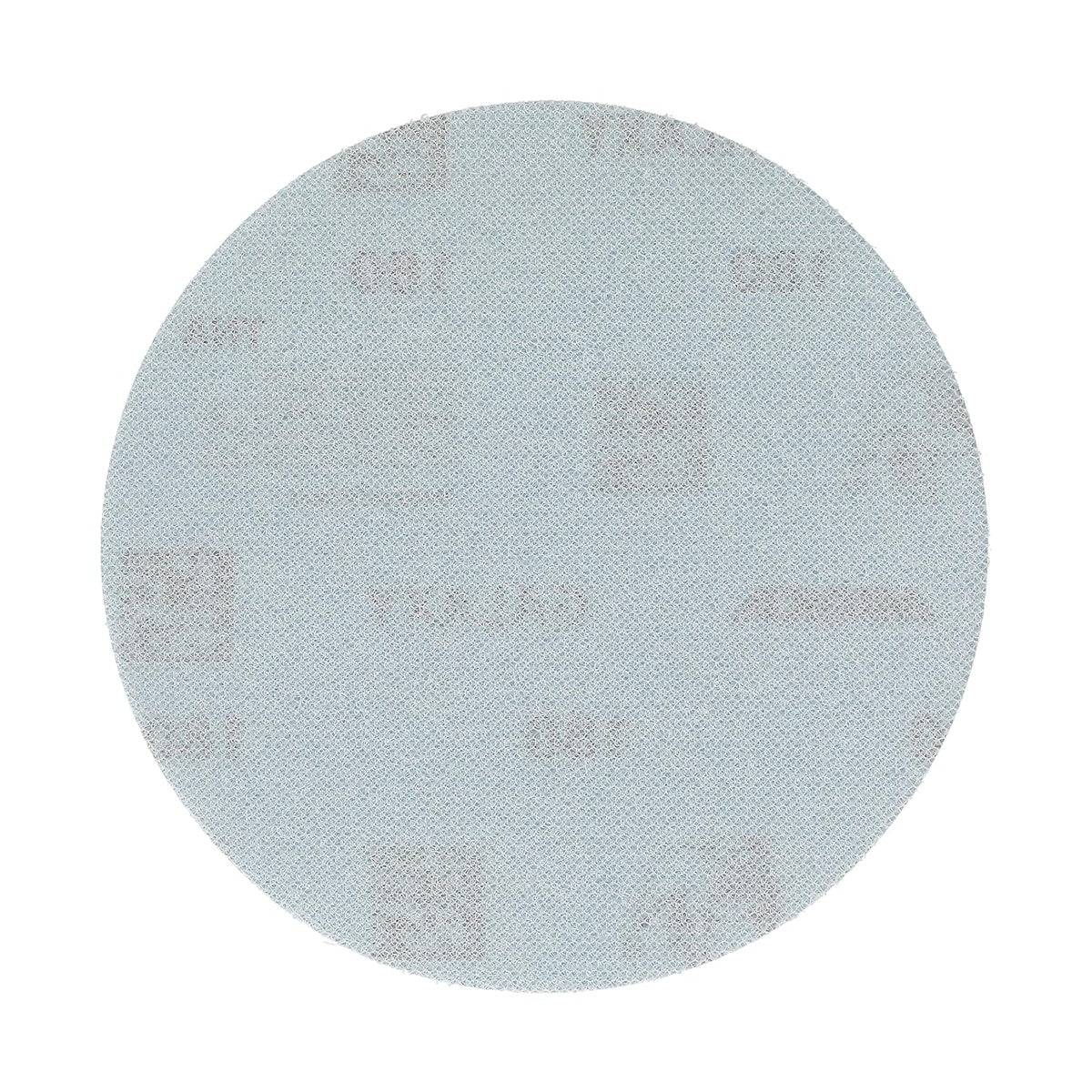 Back side of Mirka Galaxy 5-inch hook and loop sanding disc