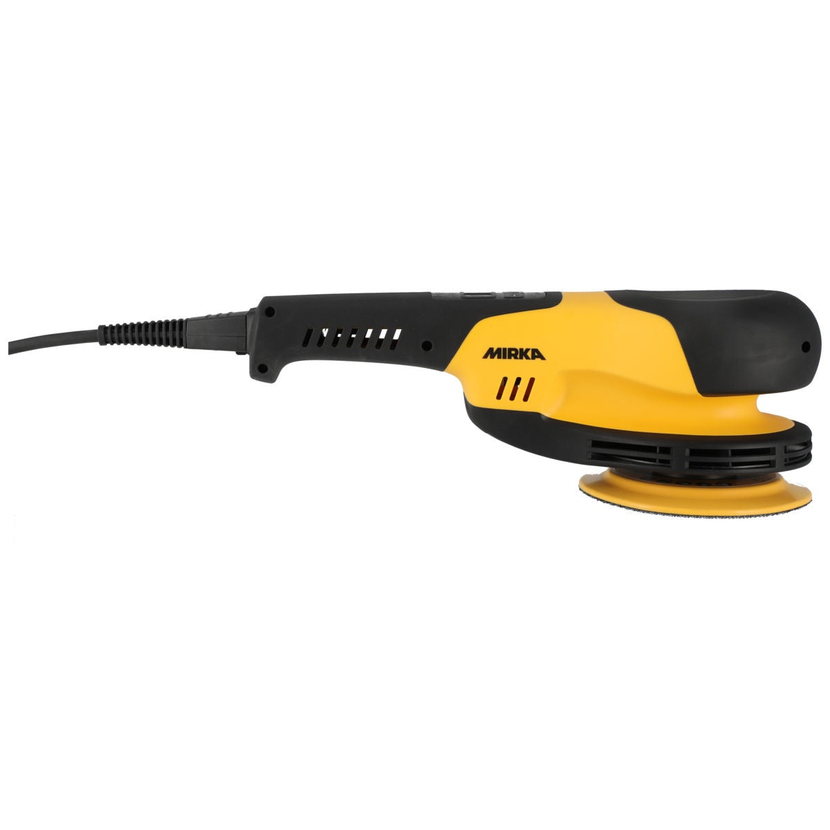 Side view of Mirka POLAROS RP 600X corded rotary polisher