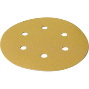 Mirka Gold 3-in. 600-grit 6-hole hook and loop sanding disc