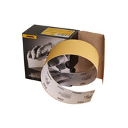Mirka Gold P80 sanding roll, 2-3/4-in. x 60-ft., shown with product box