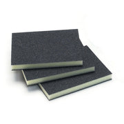 Mirka 2-sided abrasive sanding sponges, P100 grit, 4.75 x 3.75 x 0.50 in., 10-pack