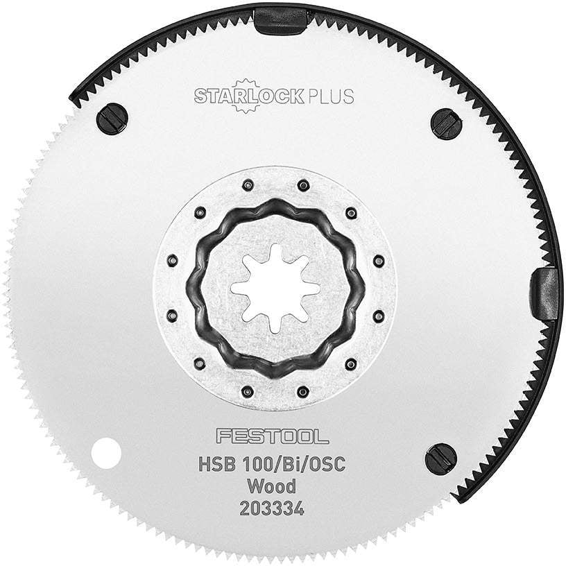 Festool 203334 Vecturo Starlock Plus Wood Saw Blade HSB 100/Bi, 1-Pack