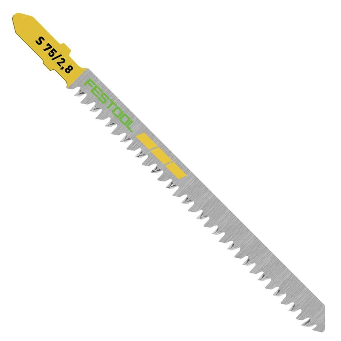 Festool 204261 Jigsaw Blades S 75/2.8 Straight Cut, 20-Pack