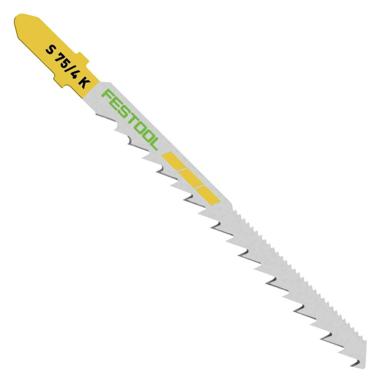 Festool 204266 Jigsaw Blades S 75/4 K Scrolling Cut, 20-Pack