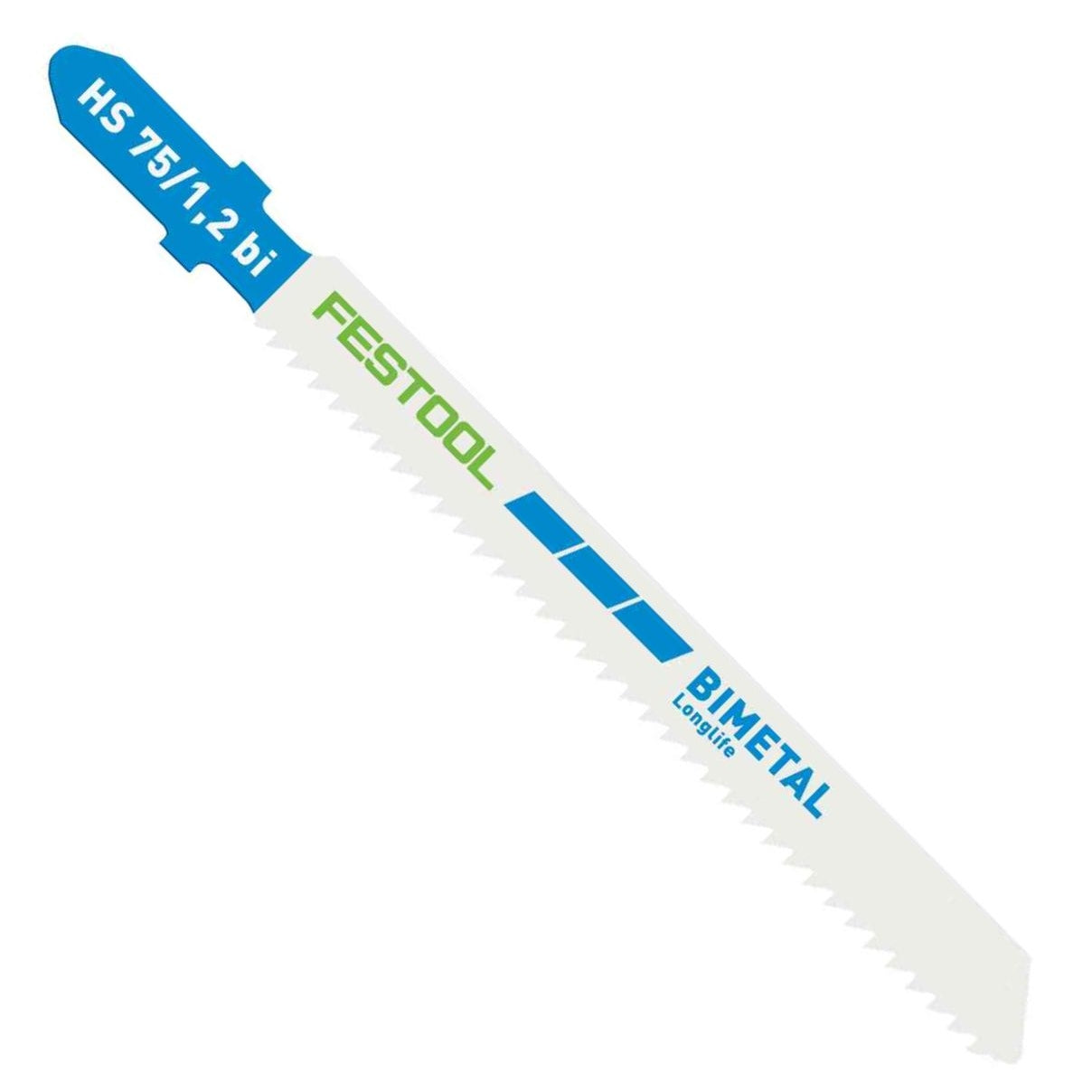 Festool 204271 Jigsaw Blades HS 75/1.2 for Metal Cutting, 20-Pack