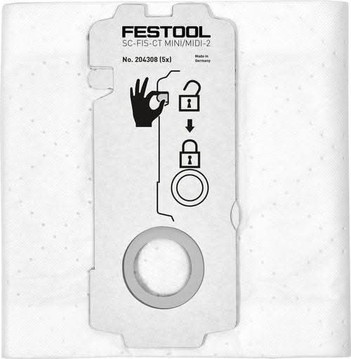 Festool CLEANTEC CT 15 E HEPA Dust Extractor Starter Bundle