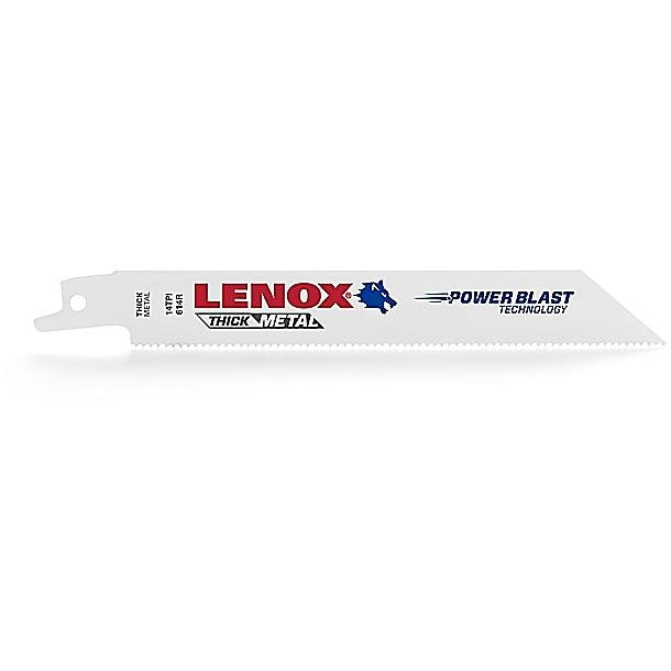 Lenox 20529B618R B618R Metal-Cutting Reciprocating Saw Blades, 6-inch, 18 TPI, 25-Pack