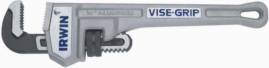 Irwin 2074110 VISE-GRIP Cast-Aluminum Pipe Wrench 10-in.