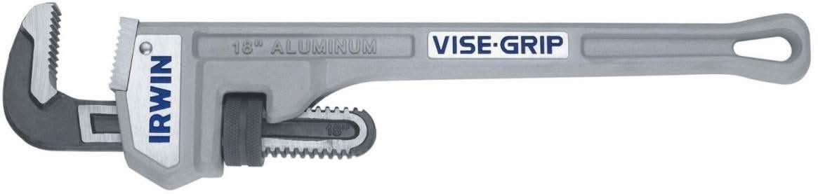 Irwin 2074118 VISE-GRIP Cast-Aluminum Pipe Wrench 18-in.