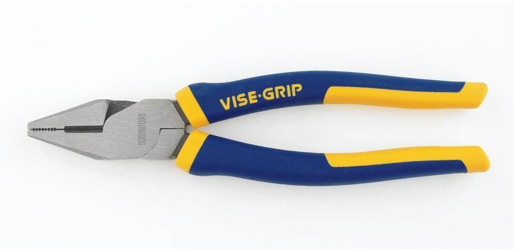 Irwin 2078208 VISE-GRIP LP8 North American Lineman's Pliers 8-in.