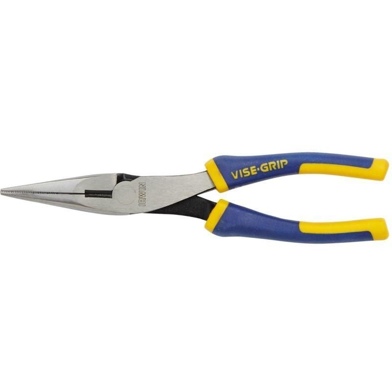 Irwin 2078218 VISE-GRIP Long Nose Pliers with Wire Cutter 8-in.