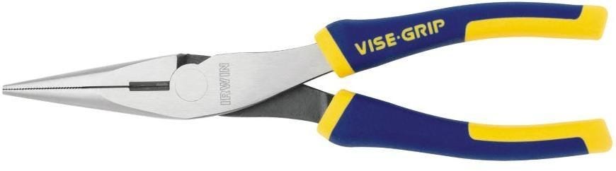 Irwin 2078218 VISE-GRIP Long Nose Pliers with Wire Cutter 8-in.