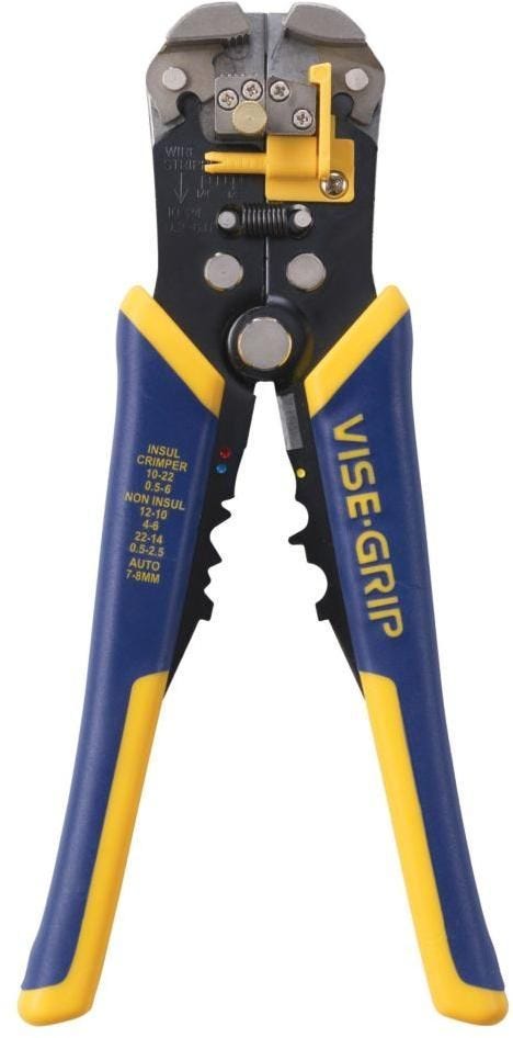 Irwin 2078300 VISE-GRIP WS8 Self-Adjusting Wire Stripper 8-in.