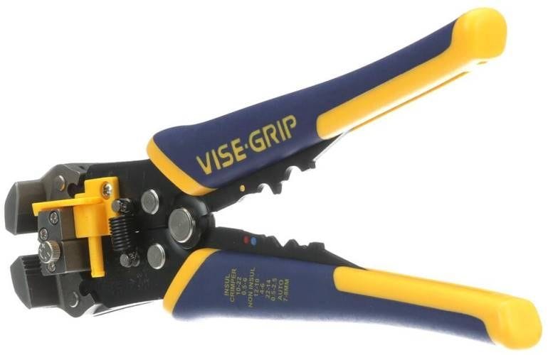 Irwin 2078300 VISE-GRIP WS8 Self-Adjusting Wire Stripper 8-in.