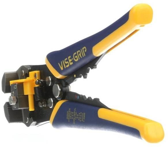 Irwin 2078300 VISE-GRIP WS8 Self-Adjusting Wire Stripper 8-in.